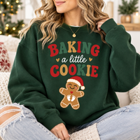 Baking A Little Cookie Sweatshirt & Hoodie – Christmas Pregnancy Gift