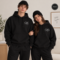 Custom Newlyweds Club Sweatshirts, Personalized Mr and Mrs Hoodies, Matching Couple Wedding Gift, Honeymoon Sweatshirt