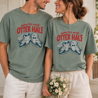 You’re My Otter Half Couple Shirts, Matching Otter Wedding Tees, Bride and Groom Shirts, Cute Newlywed Gift
