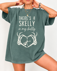 Halloween Pregnancy Shirt, October Pregnancy Announcement, Spooky Mama Shirt, Funny Pregnancy Tshirt