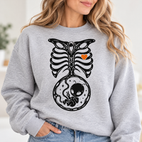 Alien Halloween Maternity Sweatshirt & Hoodie – Pregnancy Announcement