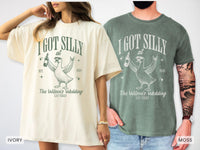Personalized Silly Goose wedding shirt mockup 8