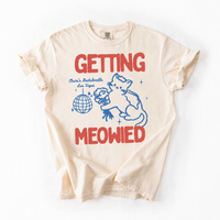 Getting Meowied Bachelorette Shirt, Cat Themed Bach Party Shirts, Comfort Colors Cat Bachelorette Tees, Cat Lovers Wedding Shirts