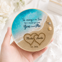 Personalize So many In The Sea Couple Jewelry Dish