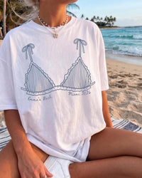 Personalized Bikini Bach Beach Bachelorette Comfort Colors Tee personalized beach bach shirt