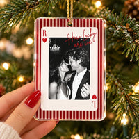 Personalized Couple Photo Playing Card Keepsake – Anniversary Gift