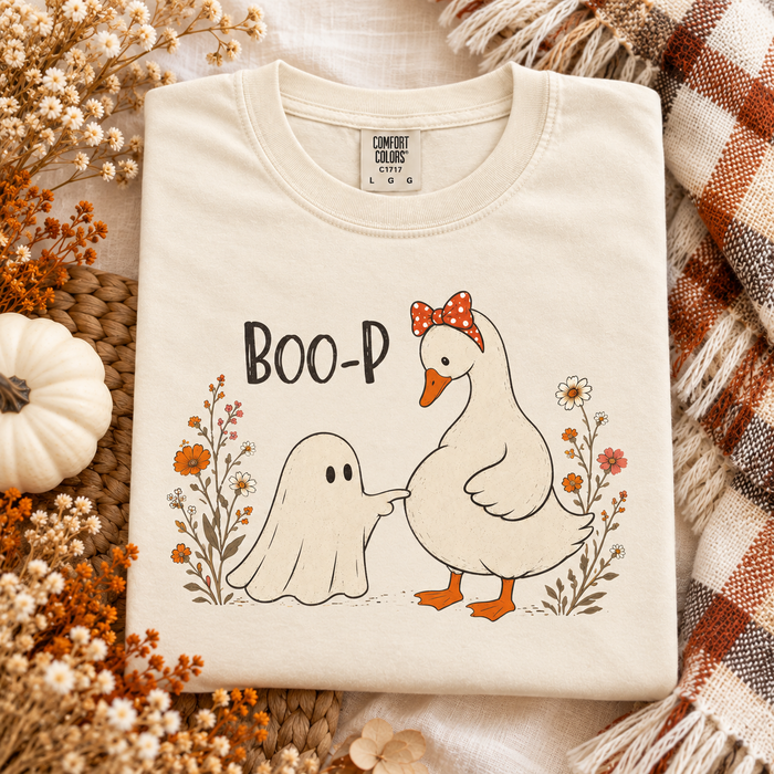 Boo-P Goose Pregnancy Shirt – Halloween Baby Announcement Tee