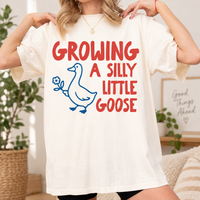 Comfort Colors Matching Mom Dad Couples Shirt, Goose Mama T-Shirt, Pregnancy Announcement Tee, New Expecting Parents Outfit Gift Baby Shower
