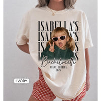 Custom Photo Bachelorette Shirts, Comfort Colors Bridal Party TShirts, Personalized Bach Club Shirts, Photo Bride Shirt, Photo Party Tee