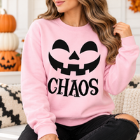 Matching Halloween Couple Sweatshirts, Funny Chaos Couples Costume, Halloween Outfit