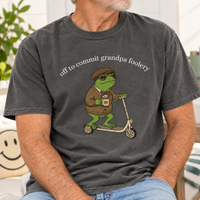 Funny Frog Grandma Grandpa Shirts, Pregnancy Announcement Gift, Promoted to Grandparents Matching Tees