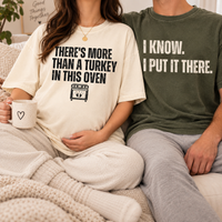 More Than a Turkey T-Shirt – Thanksgiving Pregnancy Announcement