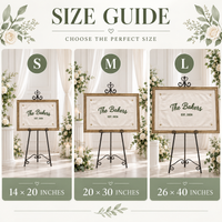 Custom Embroidered Last Name Wedding Flag – Established Banner Wall Art