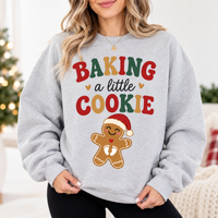 Baking A Little Cookie Sweatshirt & Hoodie – Christmas Pregnancy Gift