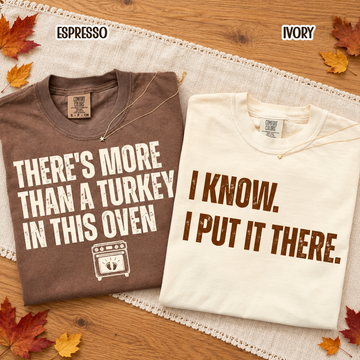 More Than a Turkey T-Shirt – Thanksgiving Pregnancy Announcement