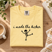 No Tricks Just Kicks & I Made The Kicker Couple Shirts – Pregnancy Announcement