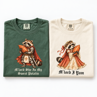 Sweet Potatin & I Yam Raccoon Couple Shirts – Funny Couple Gift