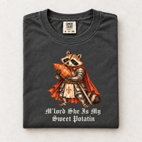 Sweet Potatin & I Yam Raccoon Couple Shirts – Funny Couple Gift