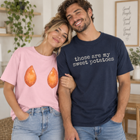 Funny Thanksgiving Couple Shirts, Sweet Potato Matching Tees, Comfort Colors Fall Shirts, Women Men Thanksgiving Outfit