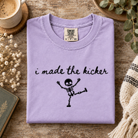 No Tricks Just Kicks & I Made The Kicker Couple Shirts – Pregnancy Announcement