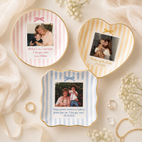 Custom Photo Jewelry Dish for Mom, Mother of the Bride or Groom Wedding Gift