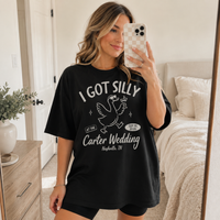 Custom Wedding Toss Shirts Silly Goose,  Personalized Wedding Party Gifts Bridal Party Favors Newlywed Gift