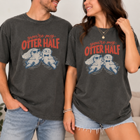 You’re My Otter Half Couple Shirts, Matching Otter Wedding Tees, Bride and Groom Shirts, Cute Newlywed Gift