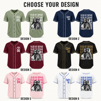 Personalized Maid of Honor Baseball Jersey for Bachelorette Party, Custom Photo Name & Number Bridal Party Shirt, Wedding Weekend Gift