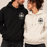 Custom Western Til Death Hoodie & Sweatshirt – Newlywed Couple Gift
