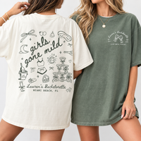 Girls Gone Mild Custom Bachelorette Shirt, Spa Party PJ Weekend Tee, Bridesmaid Girls Night Gift