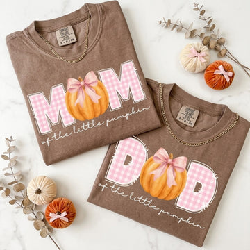 One Little Pumpkin First Birthday Family Matching Shirts, Fall Party Outfits