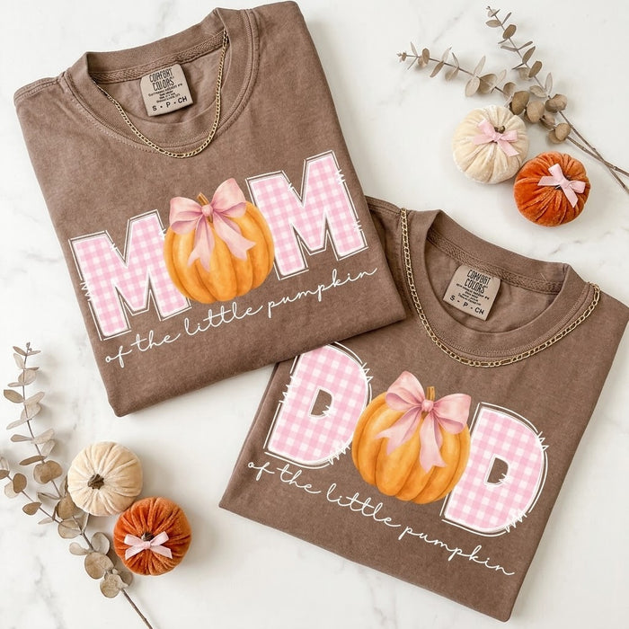 One Little Pumpkin First Birthday Family Matching Shirts, Fall Party Outfits