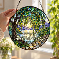 Personalized Willow Tree 50th Anniversary Suncatcher – Names & Date
