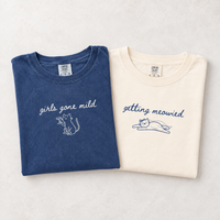 Girls Gone Mild Bachelorette Cat Shirt, Slumber Party Themed Bach Party Tshirt, Girls Trip Spa Tee, Pajama Sleepover Bridesmaid Gift