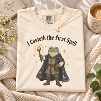 A Little Spell Is Brewing Frog Pregnancy Couple Shirts
