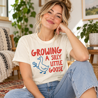 Matching Mom Dad Couples Shirt, Goose Mama T-Shirt, Pregnancy Announcement Tee, New Expecting Parents Outfit Gift Baby Shower