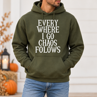 Matching Halloween Couple Sweatshirts, Funny Chaos Couples Costume, Halloween Outfit