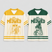 Personalized Bride & Groom Jersey Shirts, Funny Cat Wedding Couple Tees, Custom Name and Number Matching Football Tops