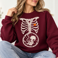 Alien Halloween Maternity Sweatshirt & Hoodie – Pregnancy Announcement