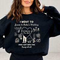Custom Wedding Shirt, Cocktail Wedding Toss Social Club, Newly Wed Gift, Wine Bachelorette Shirt, Bridal Party Shirt, Custom Wedding Toss