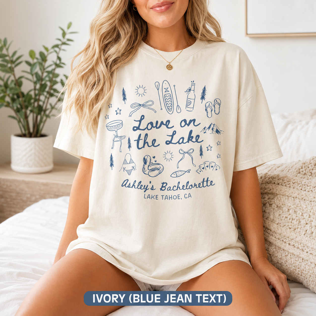 Lake Bachelorette Party Shirts, Love on the Lake, Outdoorsy Bachelorette, Mountain Bridal Party, Camping Bachelorette, Comfort Colors