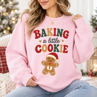 Baking A Little Cookie Sweatshirt & Hoodie – Christmas Pregnancy Gift