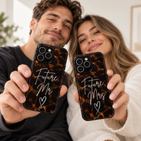 Future Mr & Mrs Tortoiseshell Tough & MagSafe Phone Case – Bride Groom Gift