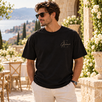 Personalized Bride & Groom Monogram Comfort Colors Shirts – Wedding Gift