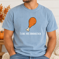 Pumpkin Pies & Drumstick Comfort Colors Shirts – Thanksgiving Couple Gift