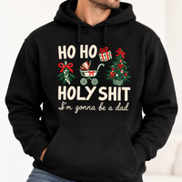 Christmas Pregnancy Announcement Sweatshirt & Hoodie – Mom & Dad To Be Gift