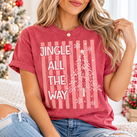 Matching Christmas Couple Comfort Colors Shirts – Funny Holiday Couple Gift