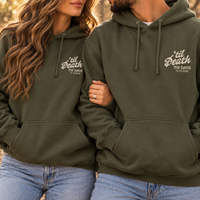 Custom Til Death Sweatshirt & Hoodie, Gothic Newlywed Couple Sweater, Skeleton Bride Groom Wedding Gift