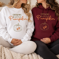 Growing a Little Pumpkin Fall Maternity Sweater, Pregnancy Announcement Sweatshirt, Mom to Be Gift