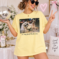 In My Feral Bride Era Shirt, Funny Raccoon Bachelorette Tee, Bride to Be Girls Trip Gift